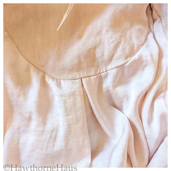 FREE PEOPLE Ruched Cosy Fit Soft Bomber Jacket Almond Beige Size S OB615916 - Picture 11 of 12